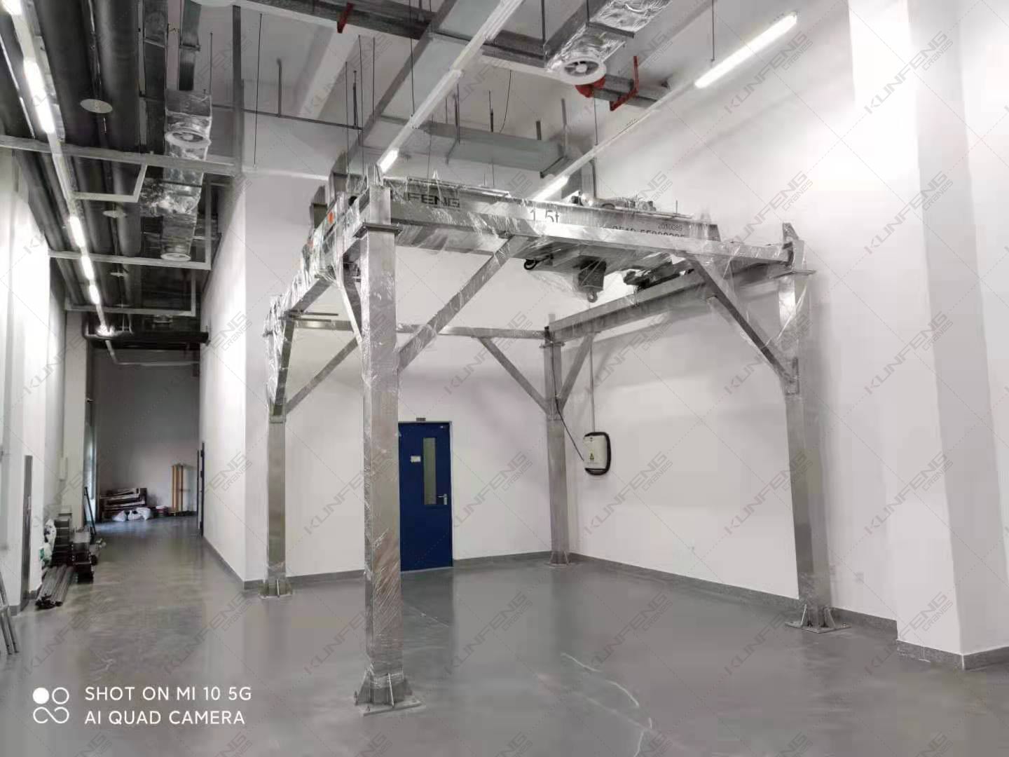 轻型起重机在洁净室的应用 轻型起重机在洁净室的应用